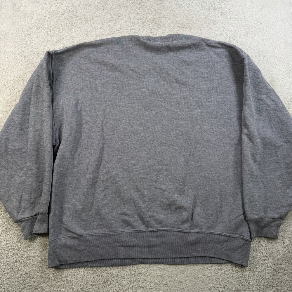 Vintage Russell Athletic Sweatshirt Men XL Grey Fleece 90s Y2K Pullover Crewneck - Picture 7 of 8